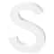 5.5" White MDF Letter by Make Market®